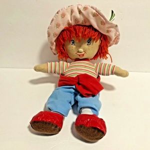 Strawberry Shortcake Plush Doll 2004 12.50" Tall K
